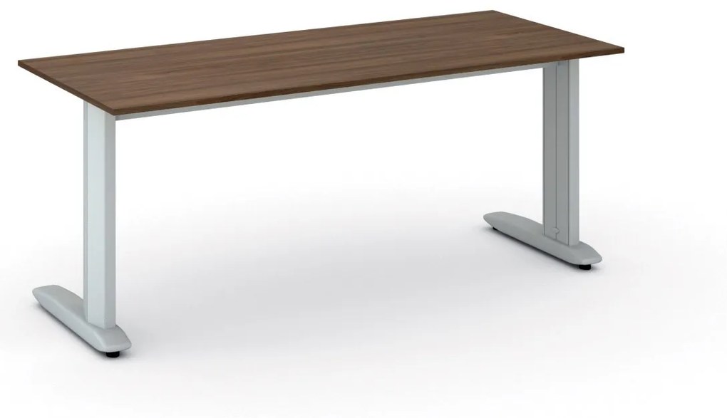 Kancelársky písací stôl PRIMO FLEXIBLE1800 x 800 mm, orech