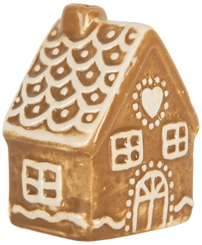 Dekorácia perníková chalúpka Gingerbread Cott - 6*4*7 cm