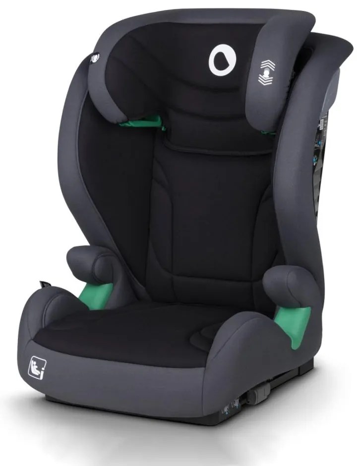 Lionelo - Detská autosedačka IGO i-Size 100-150 cm grafitová