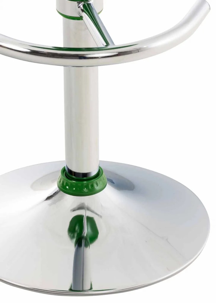 Plastová barová stolička Shine - Zelená