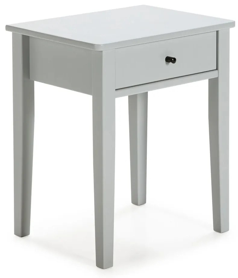 Svetlosivý nočný stolík z borovicového dreva Bart - Marckeric