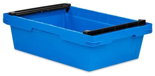 Balenie plastových euro prepraviek CONICAL so stohovacou rukoväťou ECO