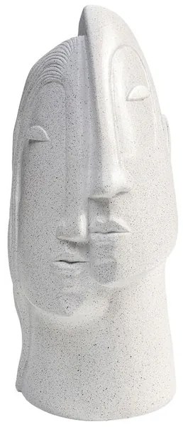 Face Siblings dekorácia biela 30 cm
