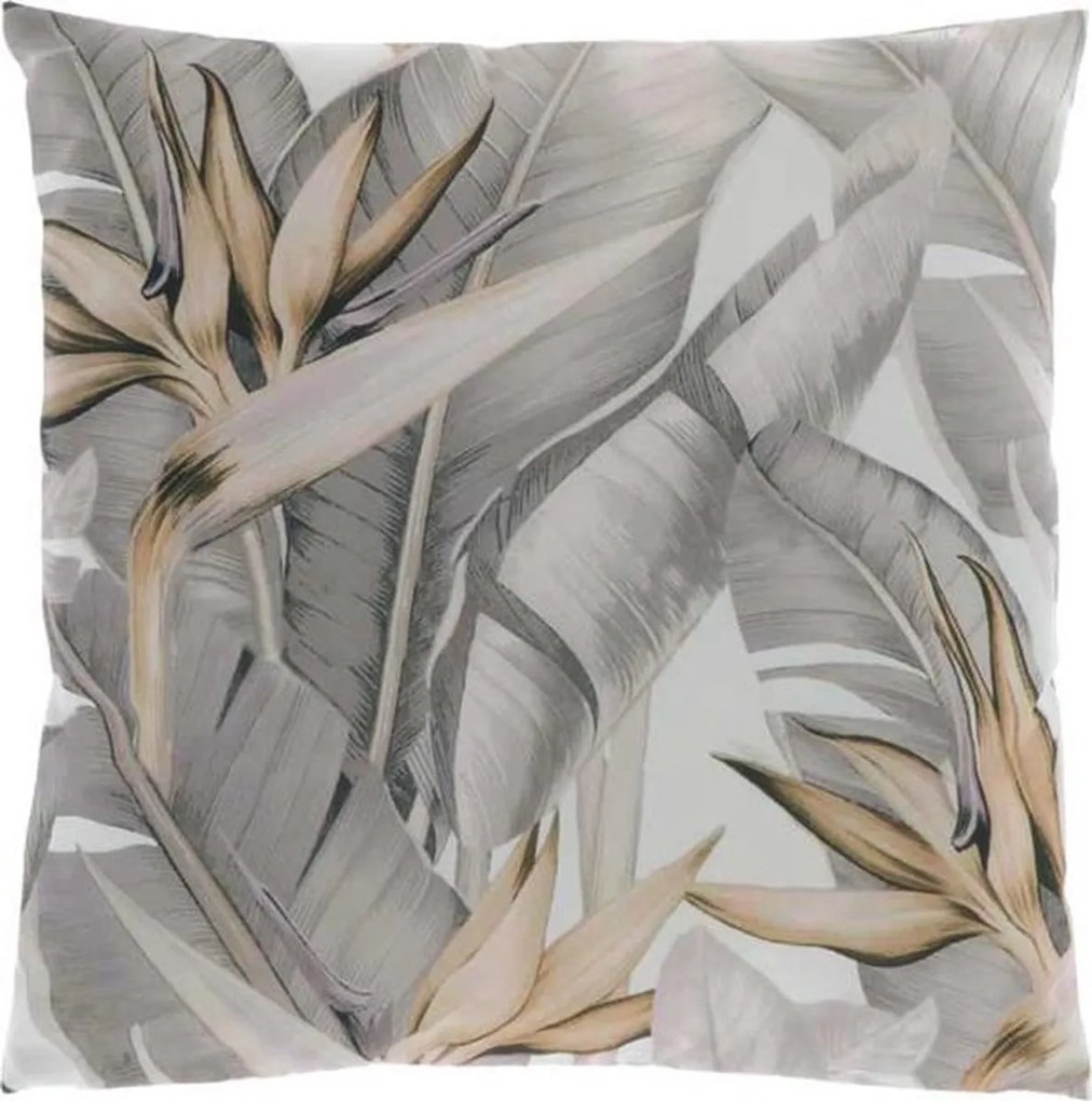 Vonkajší vankúš FOLAVESA 45x45 cm, svetlo sivý