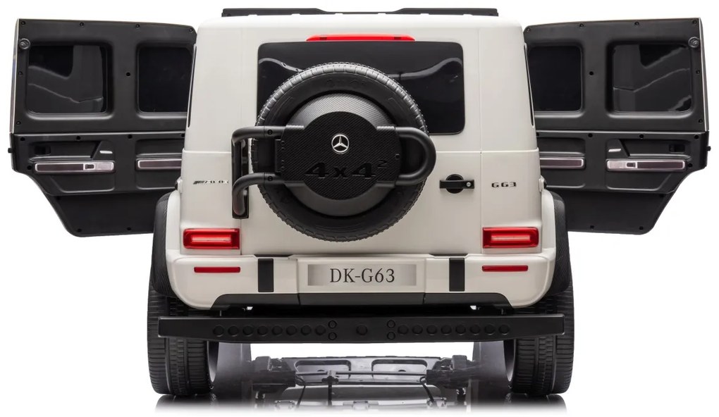 Elektrické autíčko Mercedes G63 AMG 4x200W XXL - biele