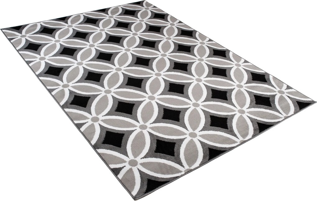 TA Koberec Z898A DARK GRAY MAYA PP EYM Sivý Obdĺžnikový Rozmer: 130x190 cm