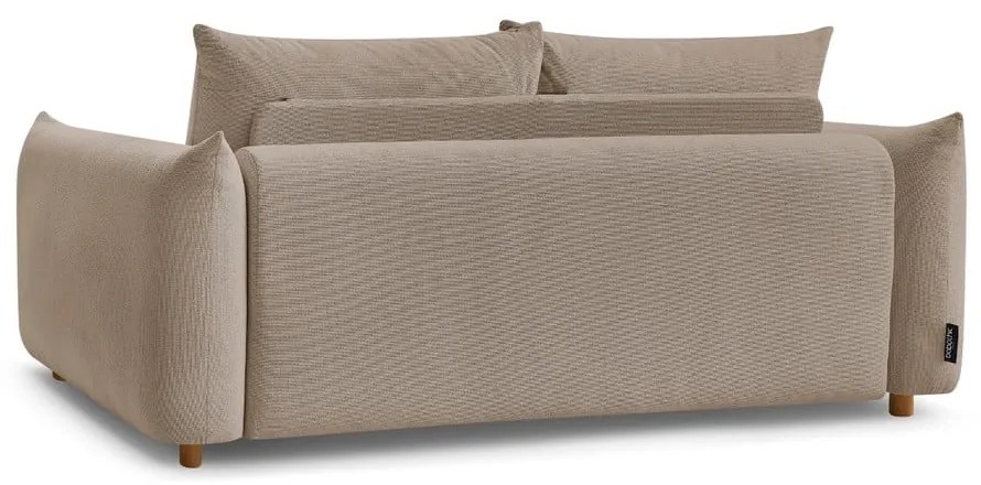 Béžová rozkladacia pohovka 214 cm Ernest – Bobochic Paris