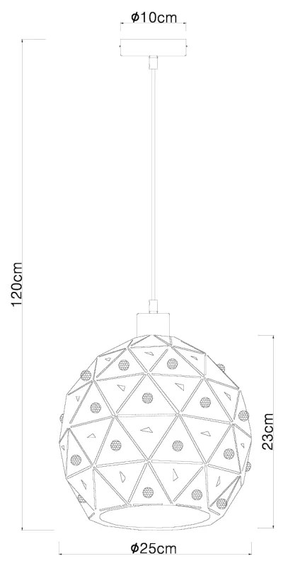 GLOBO JODIE 54029H Závesné svietidlo