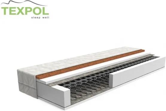 TEXPOL Ortopedický pružinový matrac ROSETTA PLUS Veľkosť: 200 x 90 cm, Materiál: Elastic