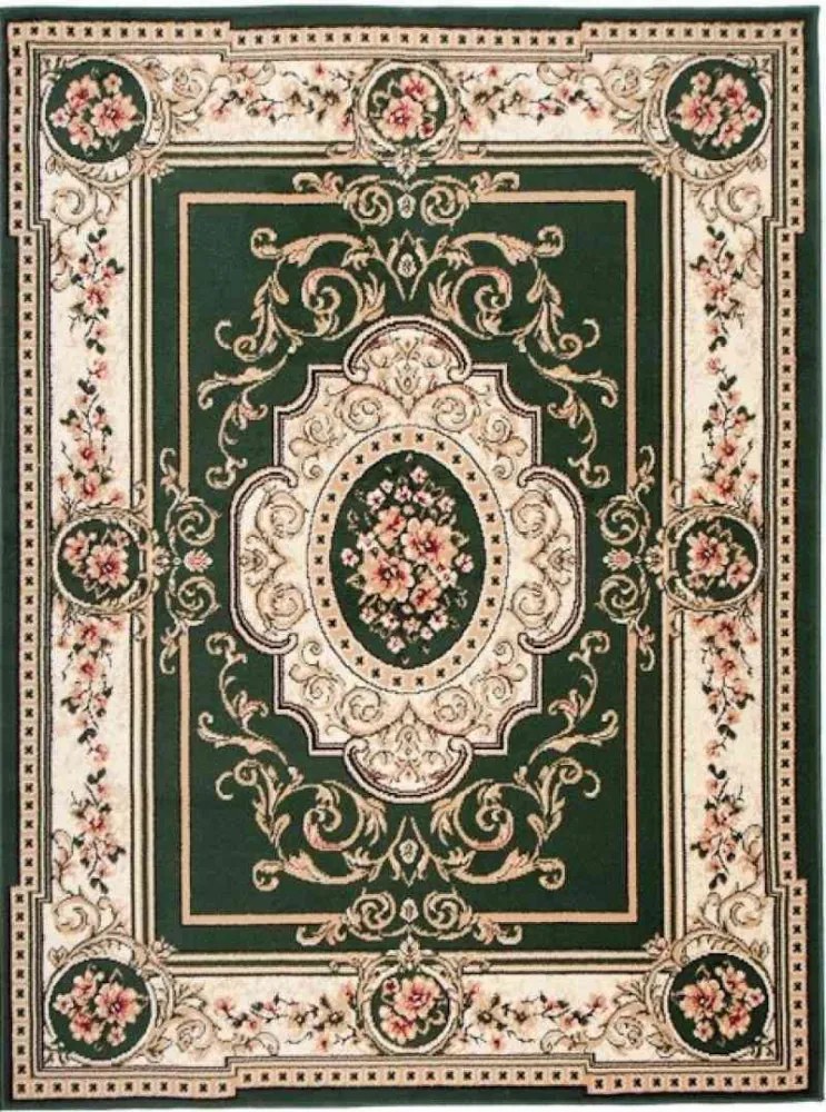 Kusový koberec PP Izmail zelený, Velikosti 70x130cm