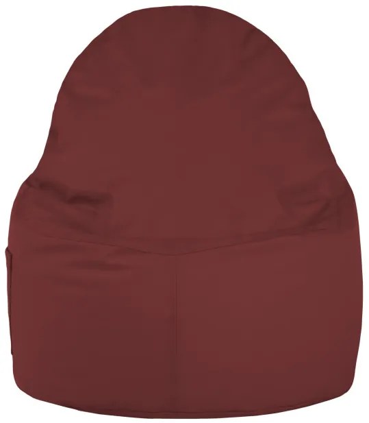 Kreslo Porto ekokoža bordové