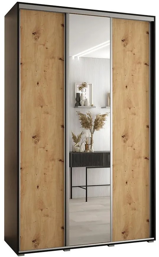 Skriňa 45 Canaris 3 160 čierna/artisan/silver