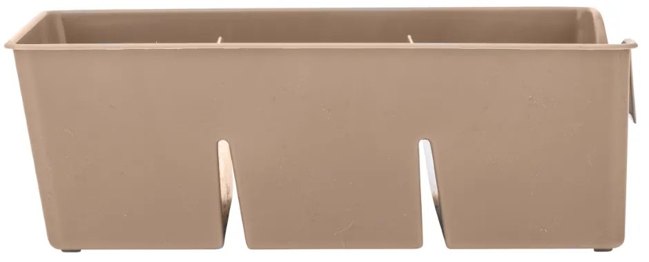 Organizér na korenie vo vrecúškach, zásobník, BEN3 - mocha, 20x14x8