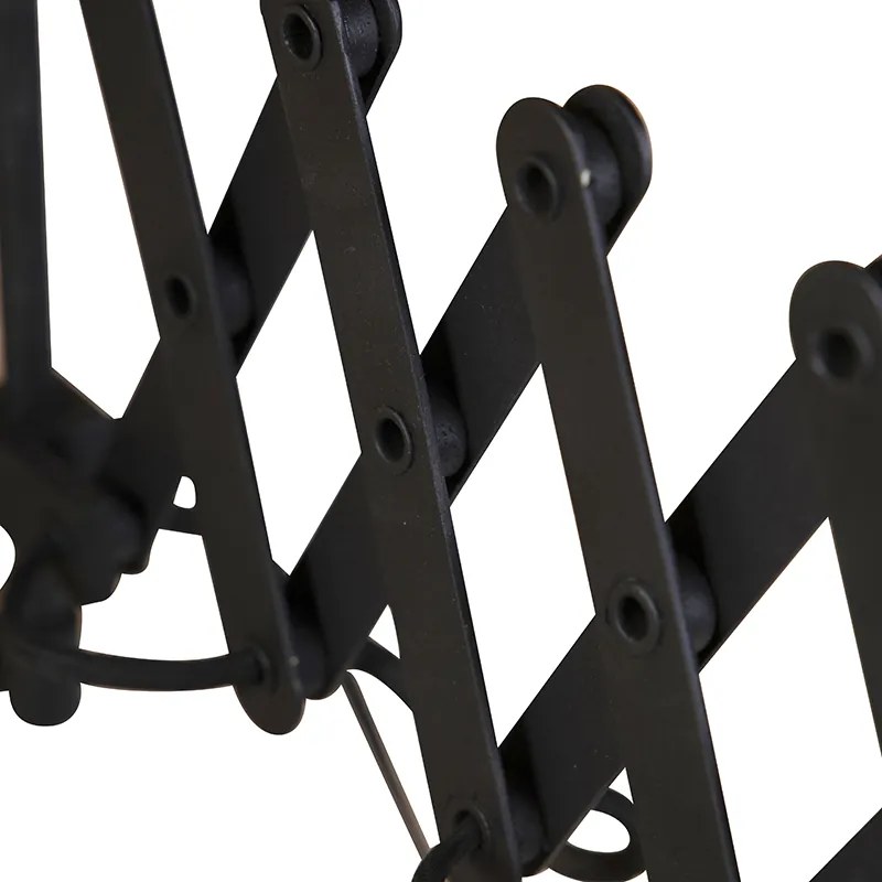 Priemyselná nástenná lampa bronzová s čiernou - Tyne