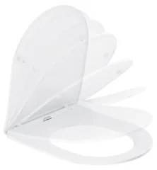 Ravak X01872 - WC kombi bez oplachového okraja so sedátkom SoftClose ELEGANT keramika/biela