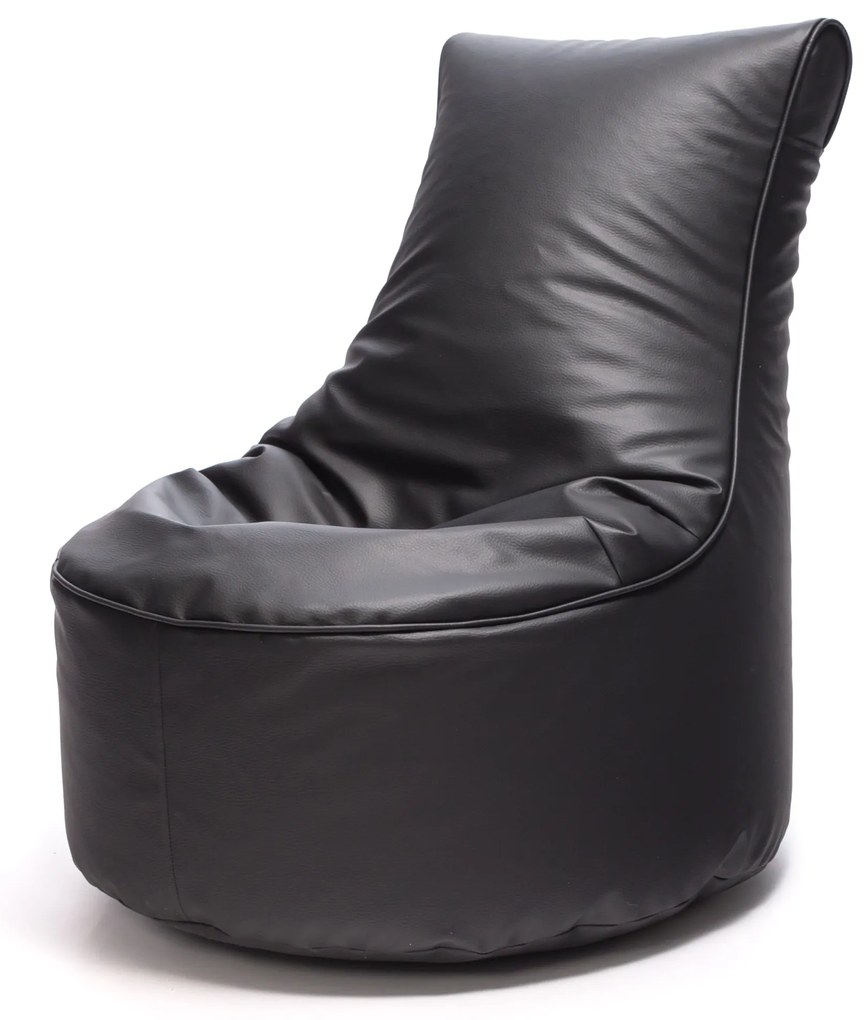 INTERMEDIC SK Sedací Vak Seat S Ekokoža Farba: E14 - Čierna (Ekokoža)