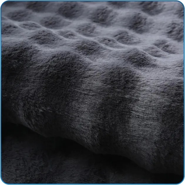 Koberec Rabbit Bubble sivý kruh