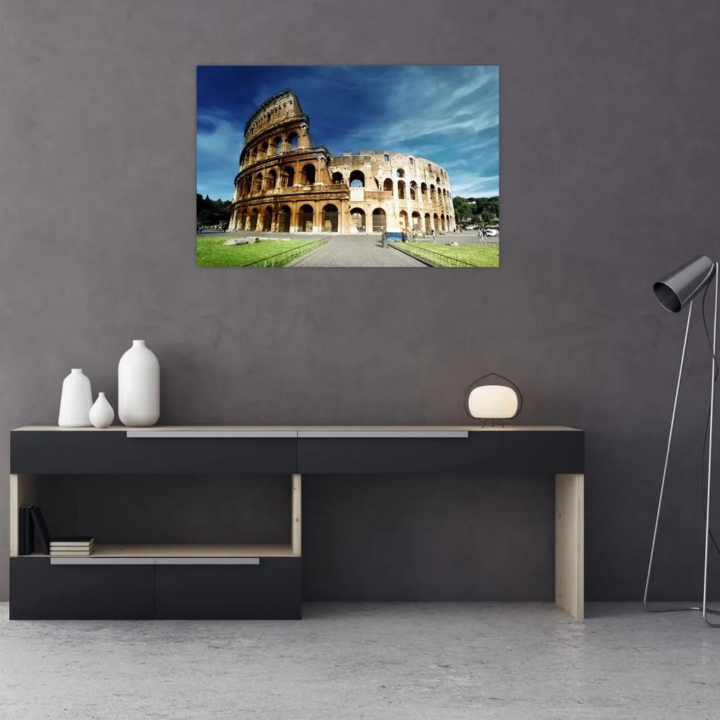 Obraz - Koloseum v Ríme, Taliansko (90x60 cm)