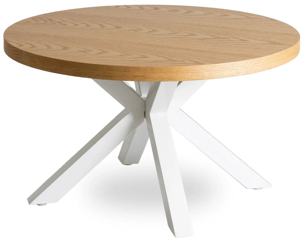 PROXIMA.store - Okrúhly konferčenčný stolík LINCOLN FARBA: čiarna