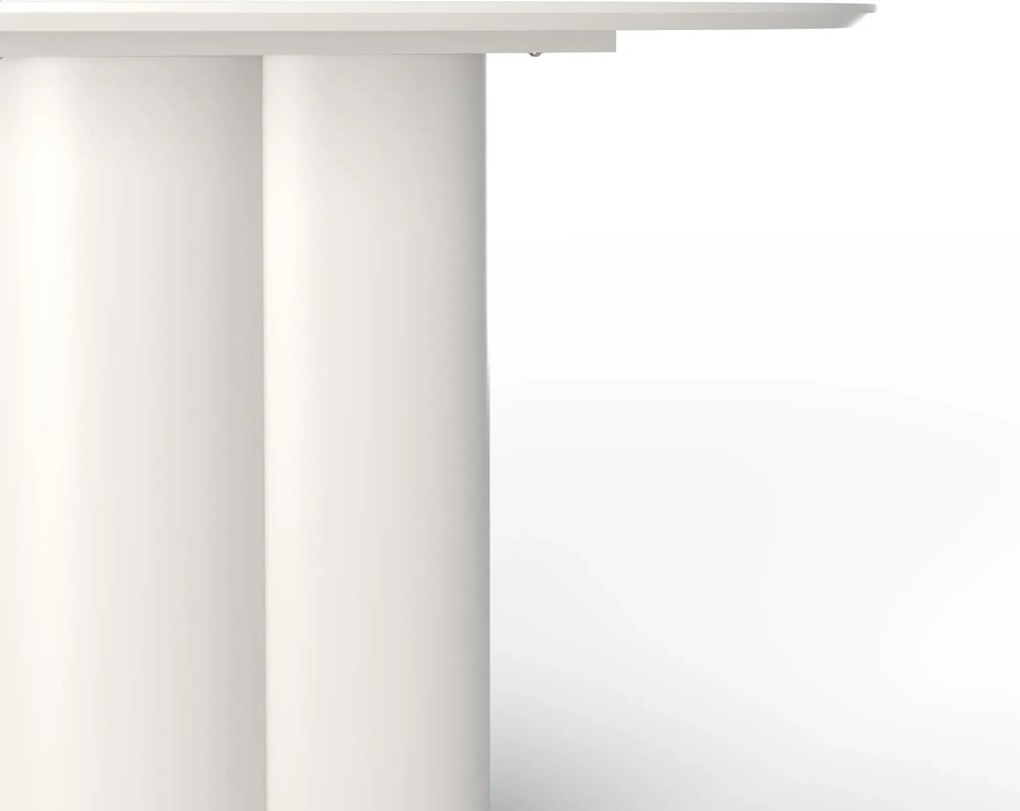 Jedálenský stôl Adaggio 120 cm sivo-béžový