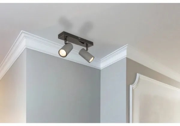 Globo 57911-2S - Bodové svietidlo ROBBY 2xGU10/25W/230V