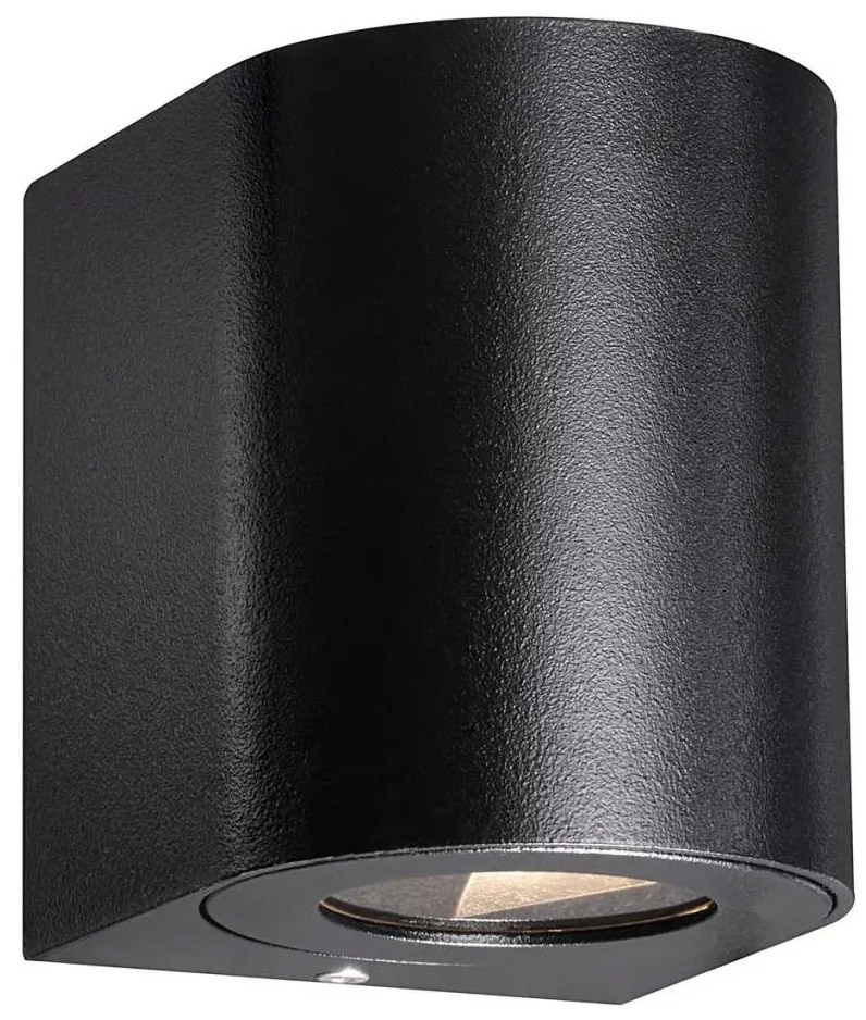Nordlux - LED vonkajšie nástenné svietidlo CANTO 2xLED/6W/230V IP44 čierna