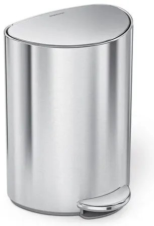 Pedálový odpadkový kôš Simplehuman 6 l kartáčovaná nerez SHCW2106