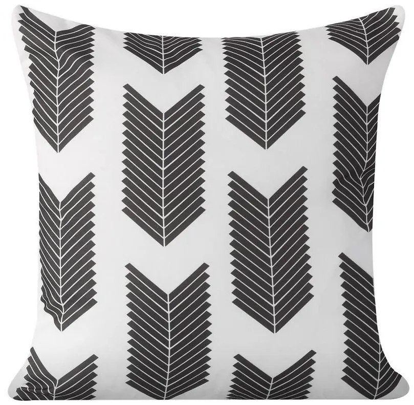 Anise obliečka na vankúš 40x40 čierna 126042