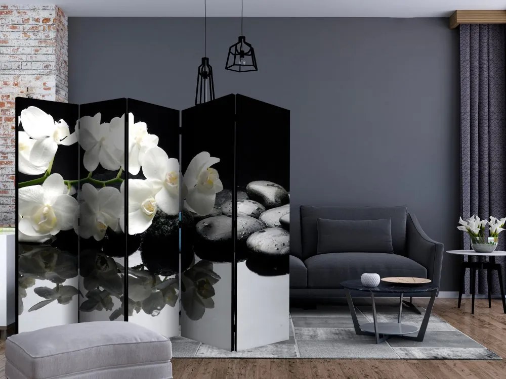 Artgeist Paraván - Spa, Stones and Orchid II [Room Dividers]