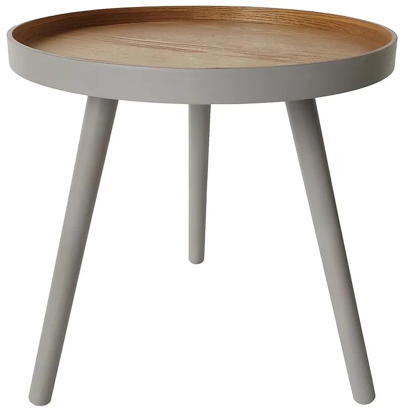 Konferenčný stolík Calm šedá/borovica