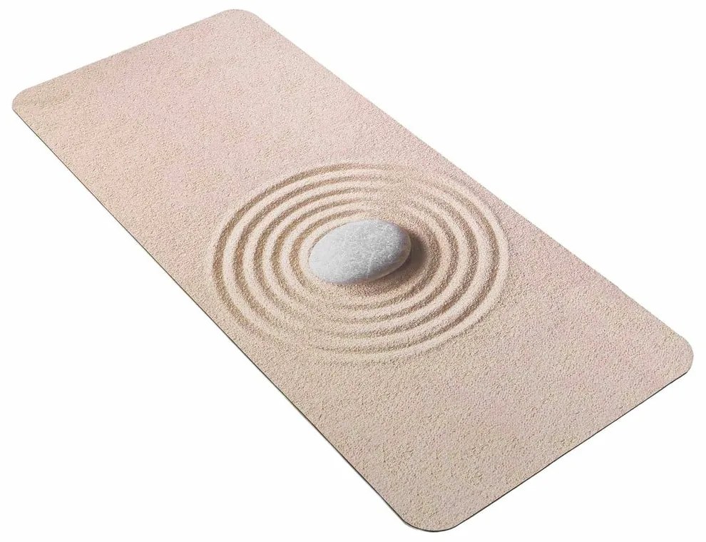 Svetlohnedá kúpeľňová predložka 50x120 cm Serena – douceur d'intérieur