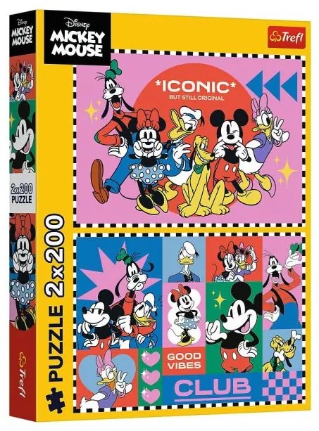 Puzzle 2x200 - Disney / Čas s priateľmi