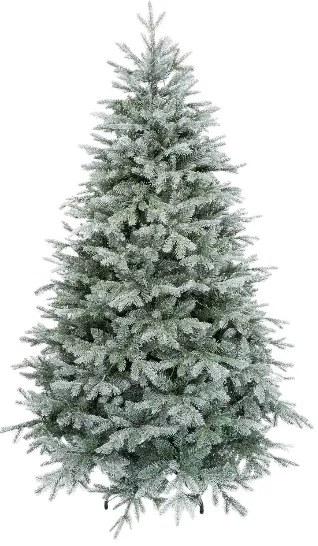 Umelý vianočný stromček 3D Smrek Strieborný 180cm