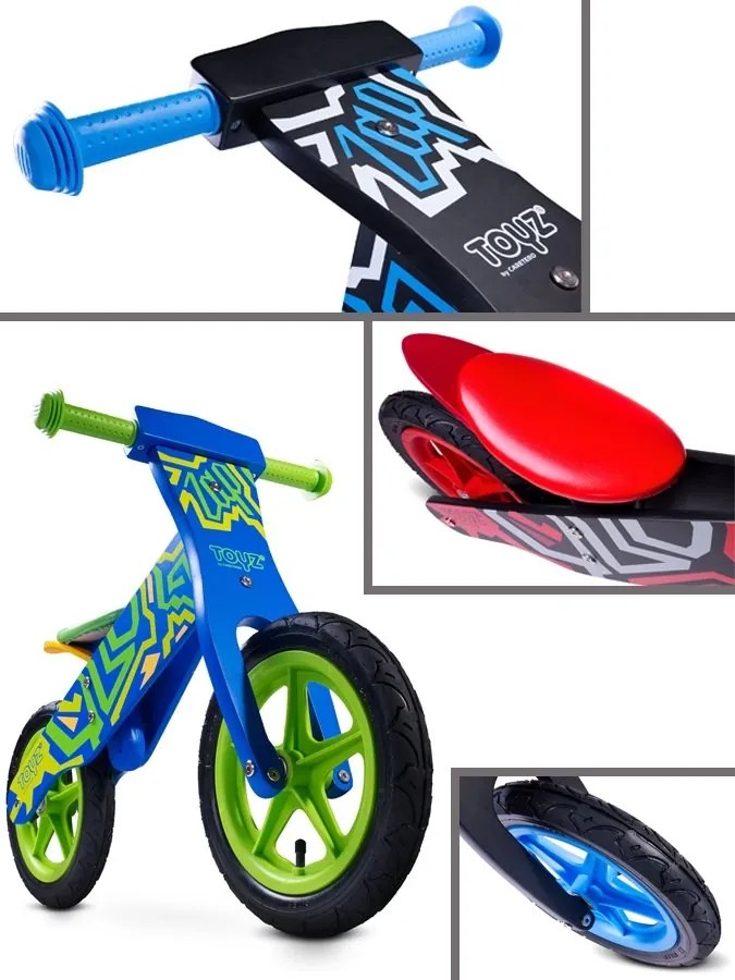 Detské odrážadlo bicykel Toyz Zap grey