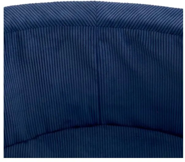 Suchý bazén 90x30cm Námornícka modrá Corduroy