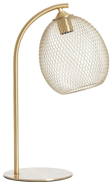 Stolová lampa v zlatej farbe (výška 50 cm) Moroc – Light &amp; Living