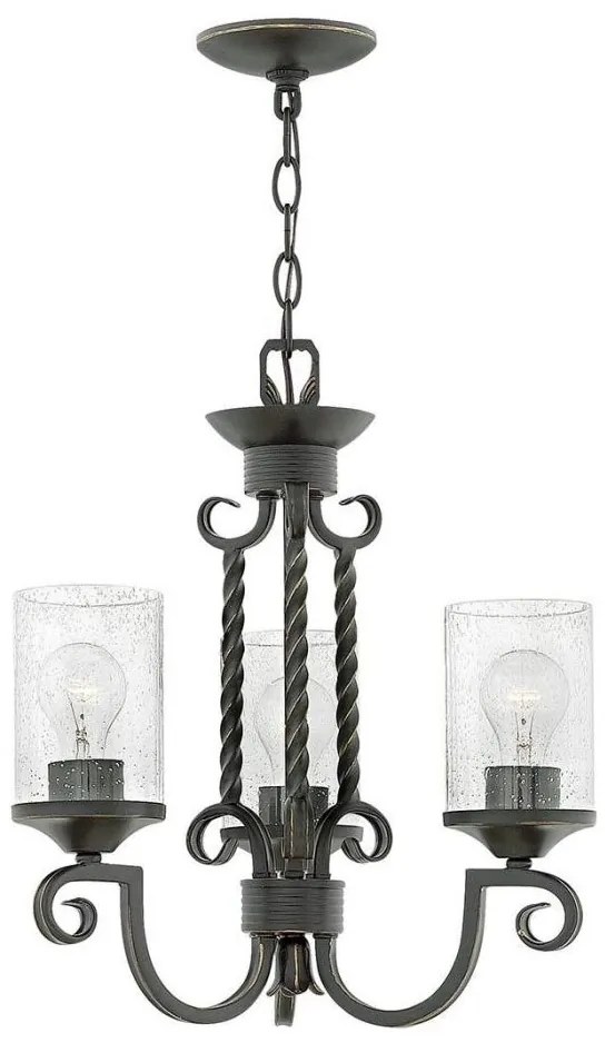 Hinkley HK-CASA3 - Luster na reťazi CASA 3xE27/60W/230V