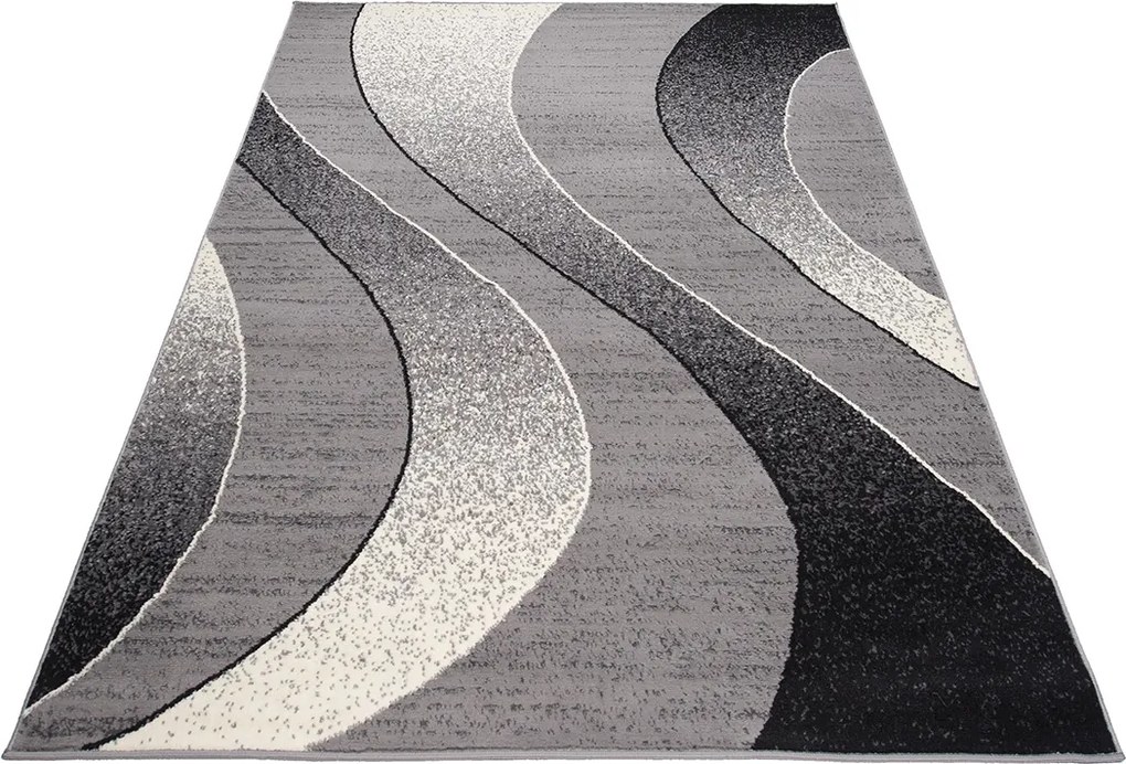 TA Koberec K857A ŠEDÁ LACNÉ PP CRM Rozmer: 160x220 cm