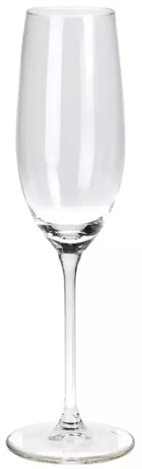 Sada pohárov na sekt Sparkle 210 ml, 4 ks