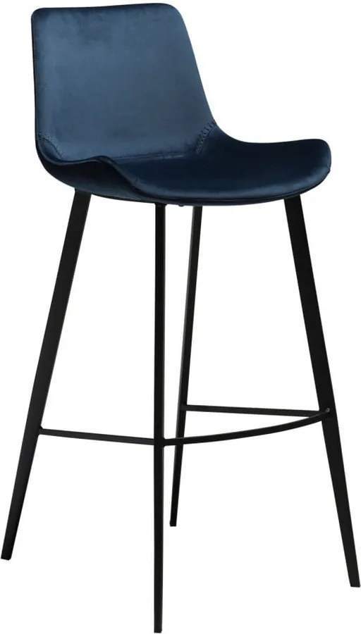 Tmavomodrá barová stolička DAN-FORM Denmark Hype
