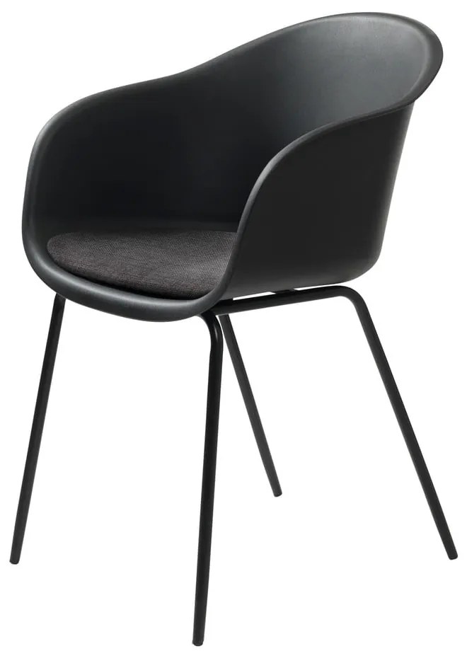 Čierna jedálenská stolička Unique Furniture Topley