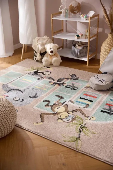 Koberec AGNELLA FUNKY TOP TOM svetlobéžový