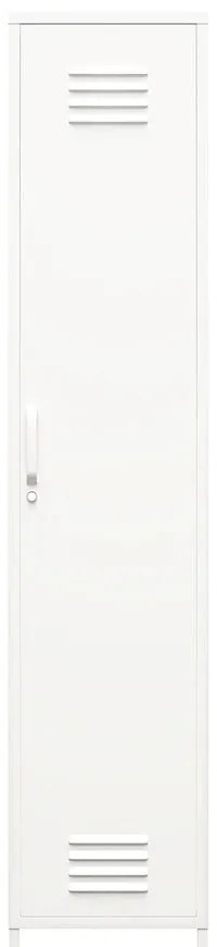 Biela kovová skrinka 38x185x40 cm Mission District – Støraa