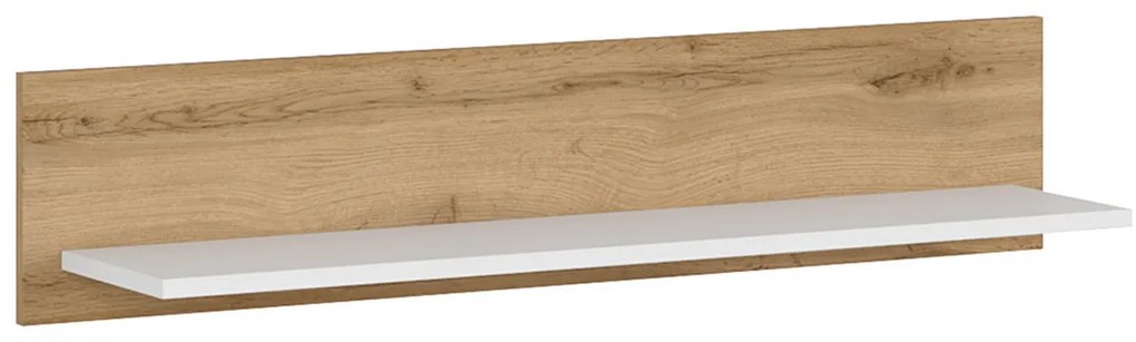 Police VILGO 100, lesklá biela, 100 cm