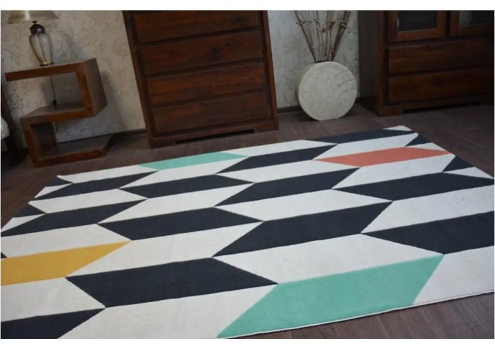 *Kusový koberec PP Scandi viacfarebný 120x170cm