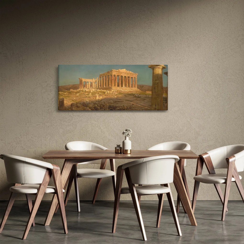 Obraz - Frederic Edwin Church, The Parthenon, reprodukcia (120x50 cm)