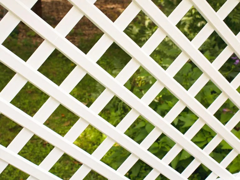 KHW Kvetináč s mriežkou, 110 l (biela)  (100290574)