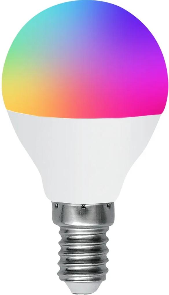 RABALUX LED žiarovka, E14, P45, 3W, 250lm, teplá biela, RGB, diaľkové ovládanie