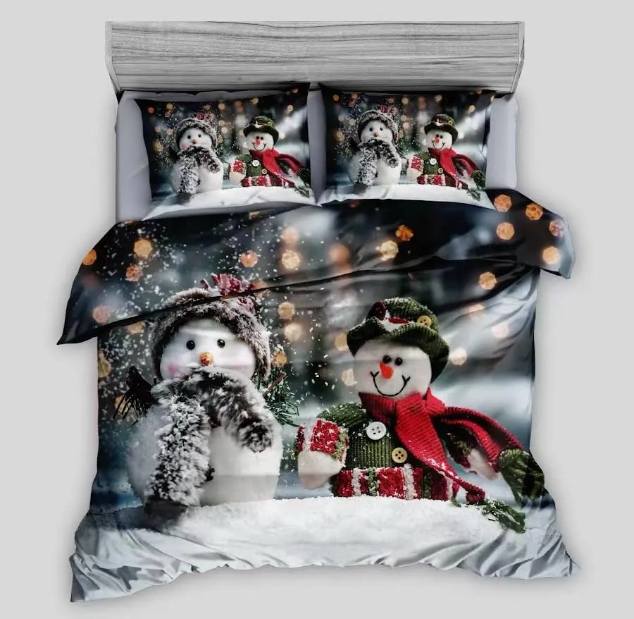 Obliečky Vianoce A3 Bavlna 7-dielna súprava