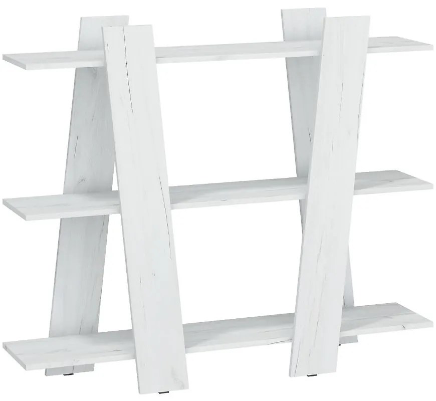 Regál Via 130 Craft Biely